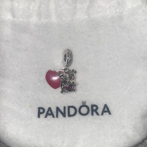 Pandora Minnie and Mickey love charm